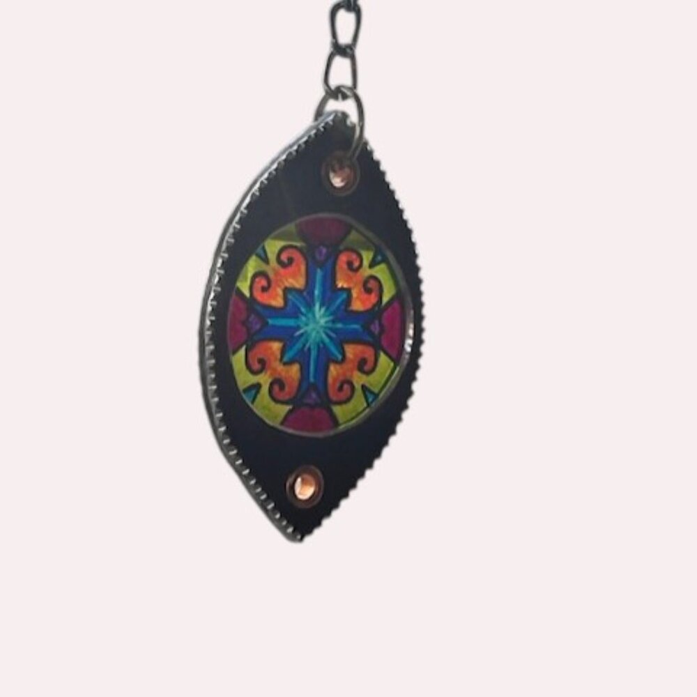 car window handmade metal sun catcher